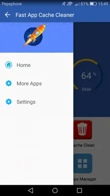 Fast App Cache Cleaner android App screenshot 0