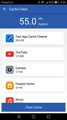 Fast App Cache Cleaner android App screenshot 3