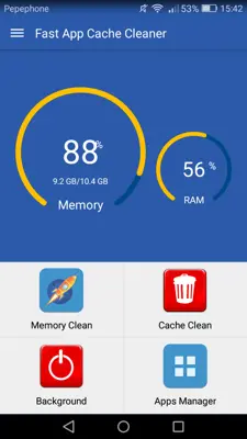 Fast App Cache Cleaner android App screenshot 5